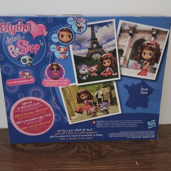 Littlest Pet Shop Prettiest in Pearls Blythe B14 pets #1863 & #1862 - Picture 4 of 4